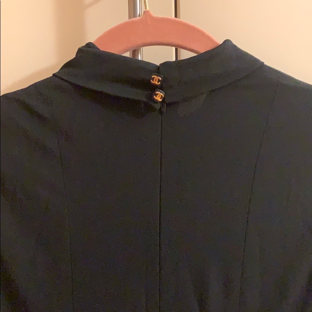 Chanel sleeveless top  sz 46